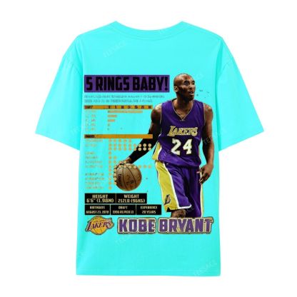 Kobe Tee Casual Short Sleeve T-Shirt  