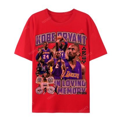 Kobe Tee Casual Short Sleeve T-Shirt  