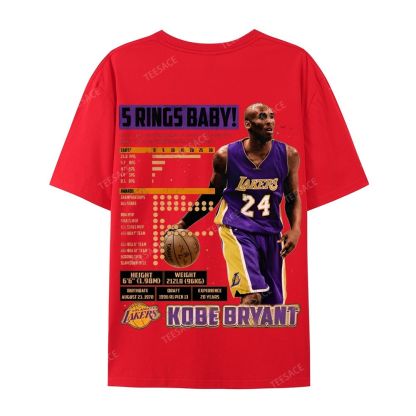 Kobe Tee Casual Short Sleeve T-Shirt  