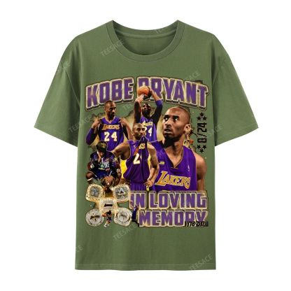 Kobe Tee Casual Short Sleeve T-Shirt  