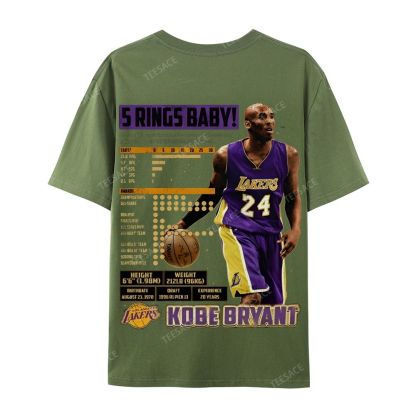 Kobe Tee Casual Short Sleeve T-Shirt  