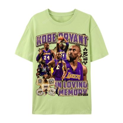 Kobe Tee Casual Short Sleeve T-Shirt  