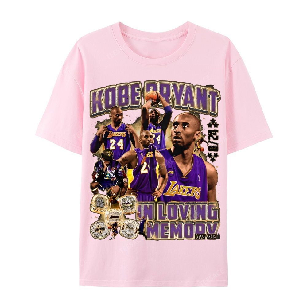 Kobe Tee Casual Short Sleeve T-Shirt  