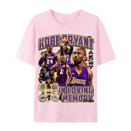 Kobe Tee Casual Short Sleeve T-Shirt  