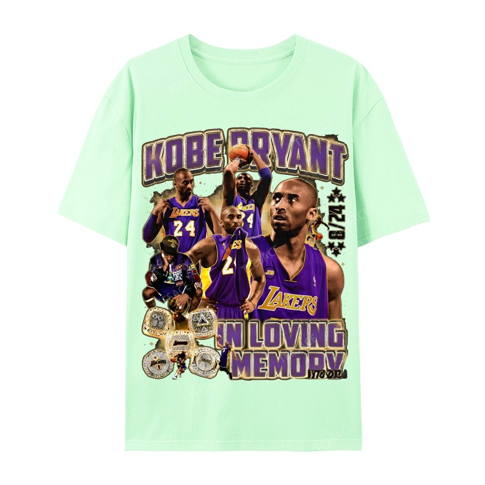 Kobe Tee Casual Short Sleeve T-Shirt  