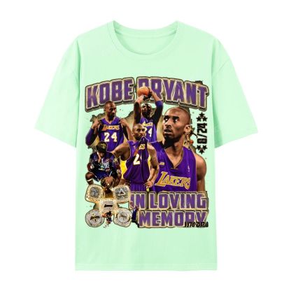 Kobe Tee Casual Short Sleeve T-Shirt  