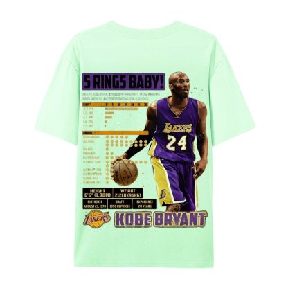 Kobe Tee Casual Short Sleeve T-Shirt  