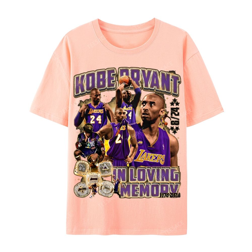 Kobe Tee Casual Short Sleeve T-Shirt  