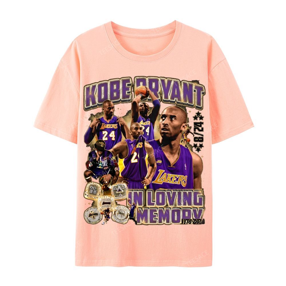 Kobe Tee Casual Short Sleeve T-Shirt  
