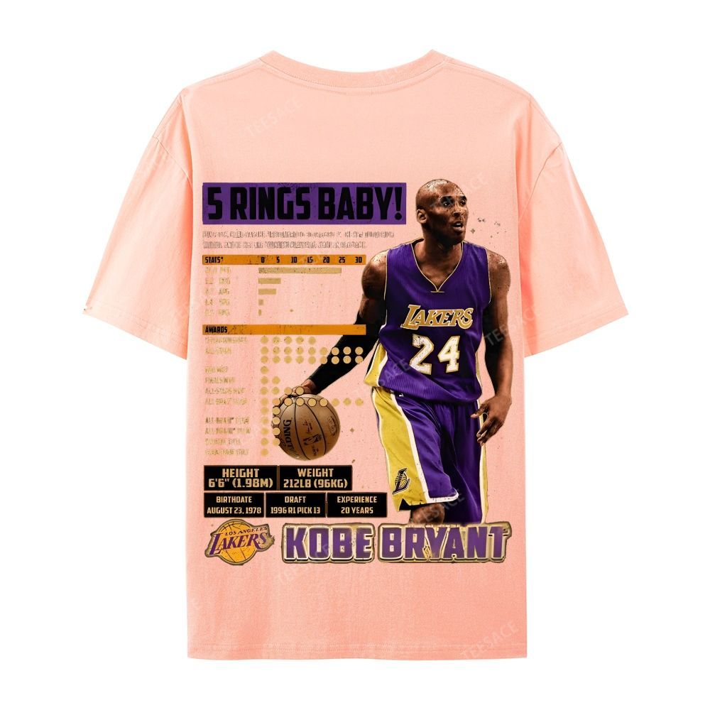 Kobe Tee Casual Short Sleeve T-Shirt  