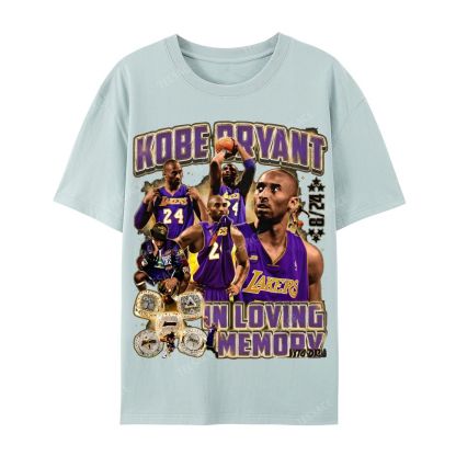 Kobe Tee Casual Short Sleeve T-Shirt  