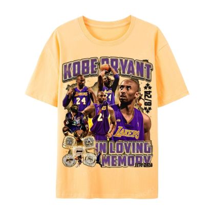Kobe Tee Casual Short Sleeve T-Shirt  