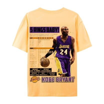 Kobe Tee Casual Short Sleeve T-Shirt  