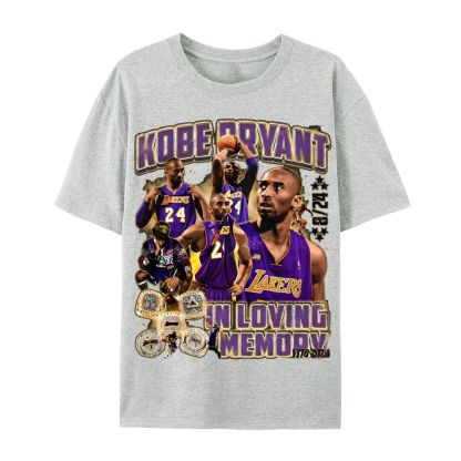 Kobe Tee Casual Short Sleeve T-Shirt  