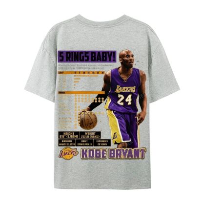 Kobe Tee Casual Short Sleeve T-Shirt  