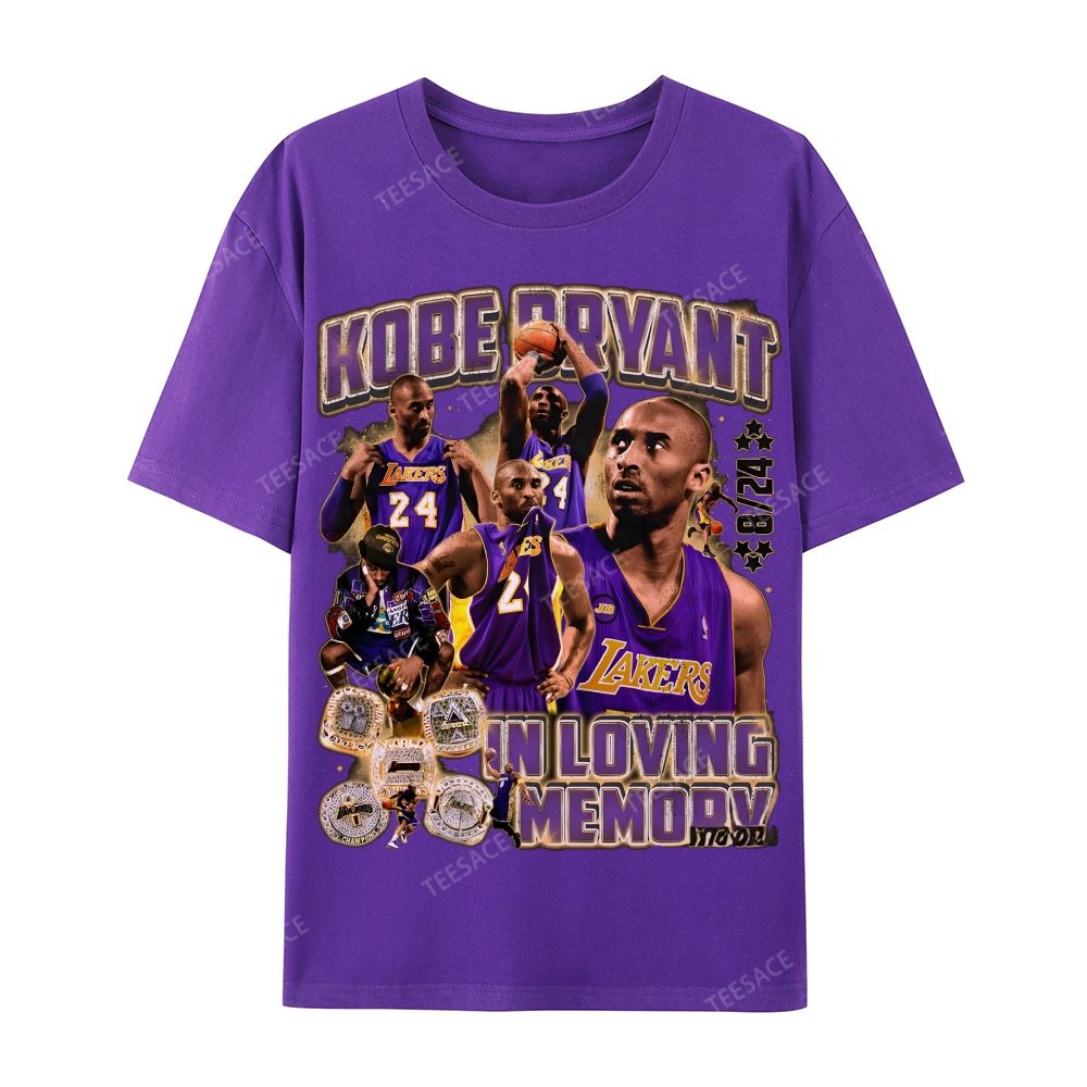 Kobe Tee Casual Short Sleeve T-Shirt  