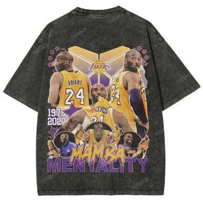 Kobe Tee 24  Unisex Fit Washed T-Shirt 