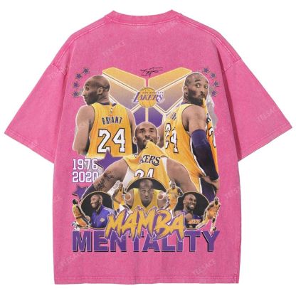 Kobe Tee 24  Unisex Fit Washed T-Shirt 