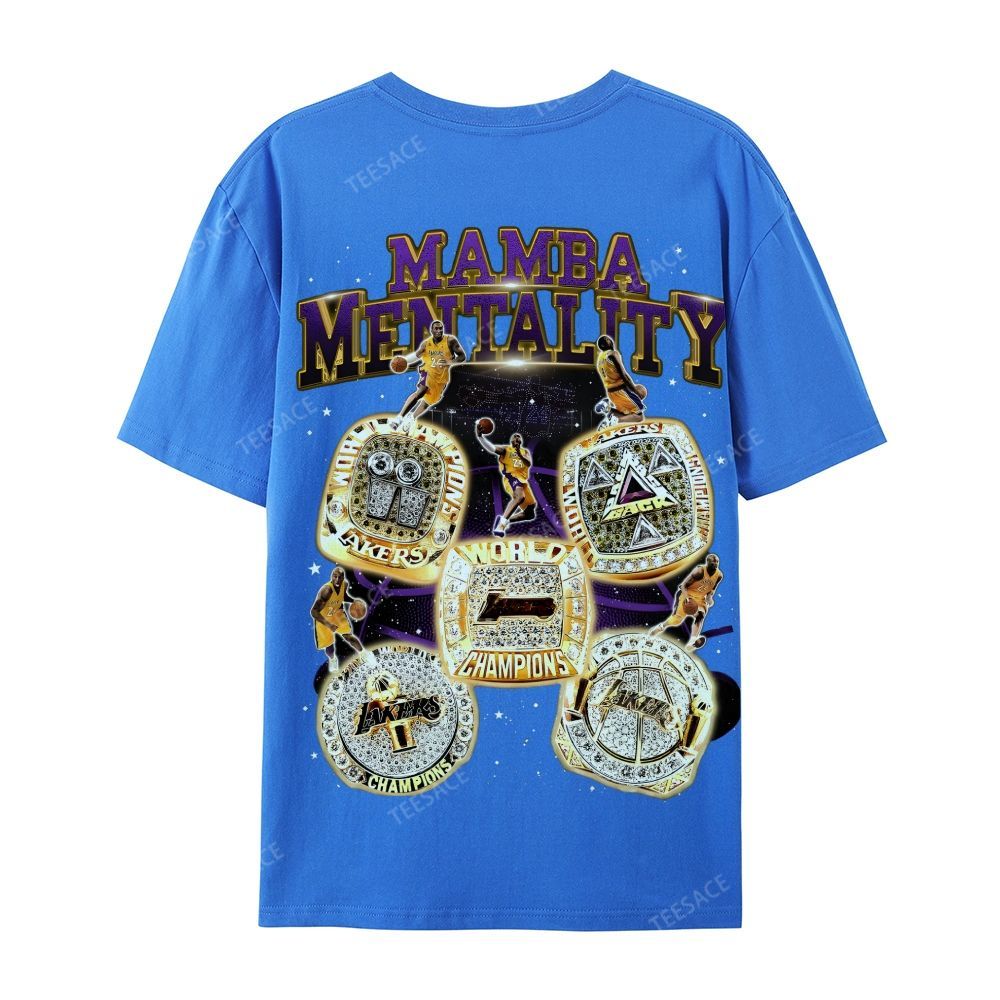 Casual Short Sleeve T-Shirt MAMBA Forever Kobe Tee