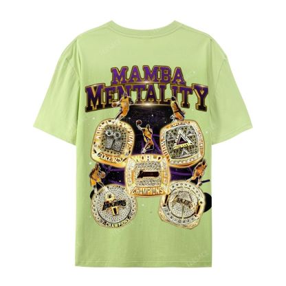 Casual Short Sleeve T-Shirt MAMBA Forever Kobe Tee