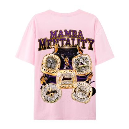Casual Short Sleeve T-Shirt MAMBA Forever Kobe Tee