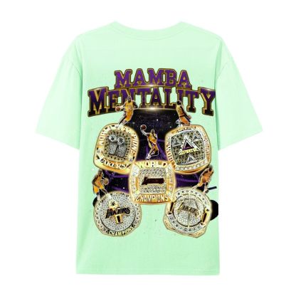 Casual Short Sleeve T-Shirt MAMBA Forever Kobe Tee