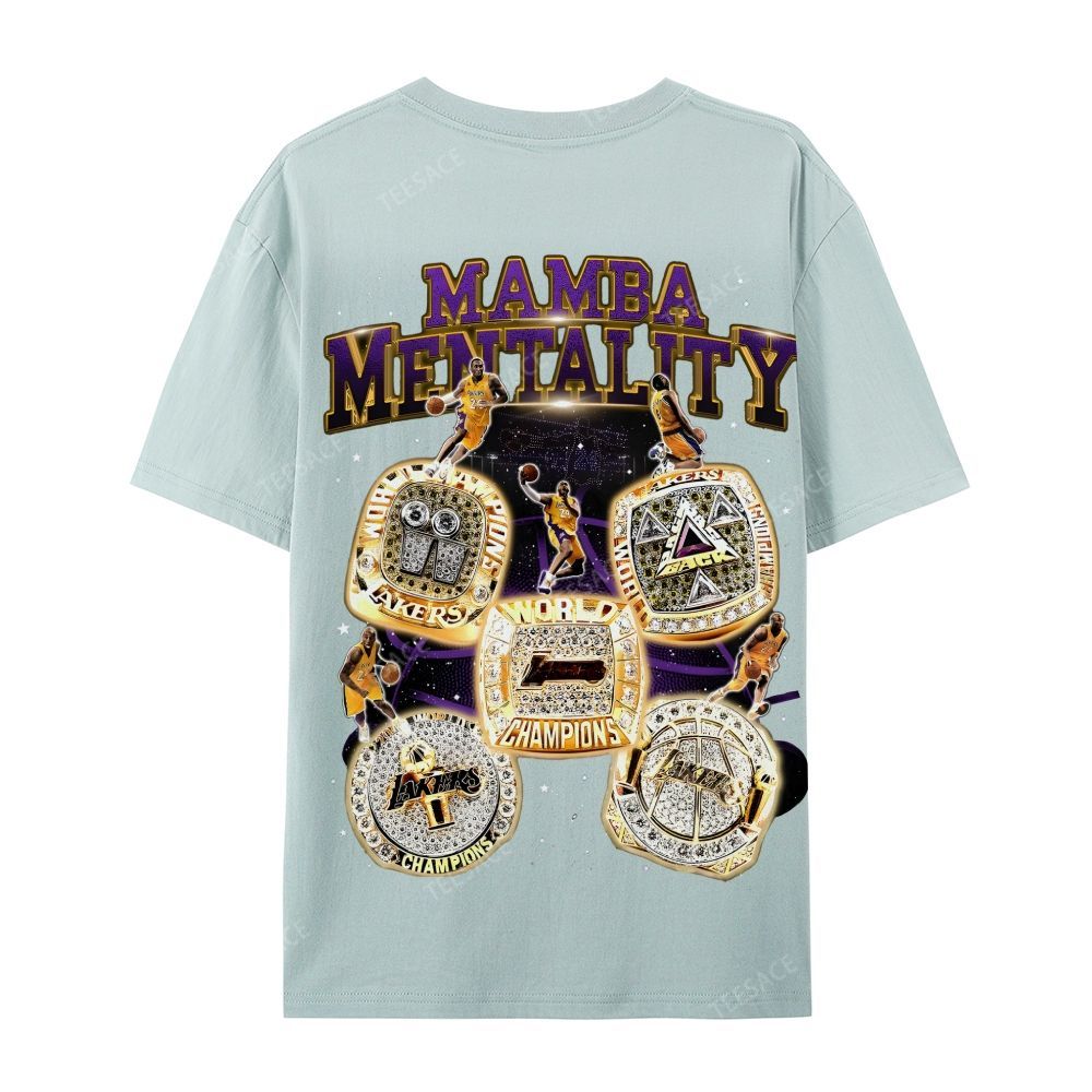 Casual Short Sleeve T-Shirt MAMBA Forever Kobe Tee