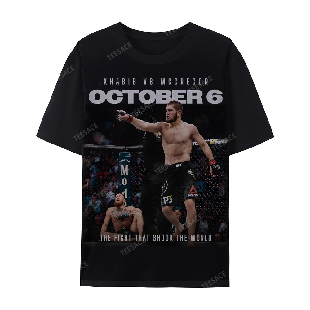KHABIB Casual Short Sleeve T-Shirt 2505000316