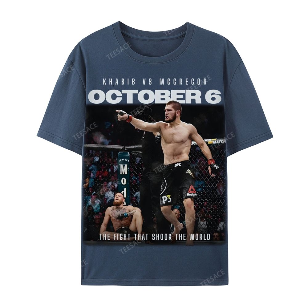 KHABIB Casual Short Sleeve T-Shirt 2505000316