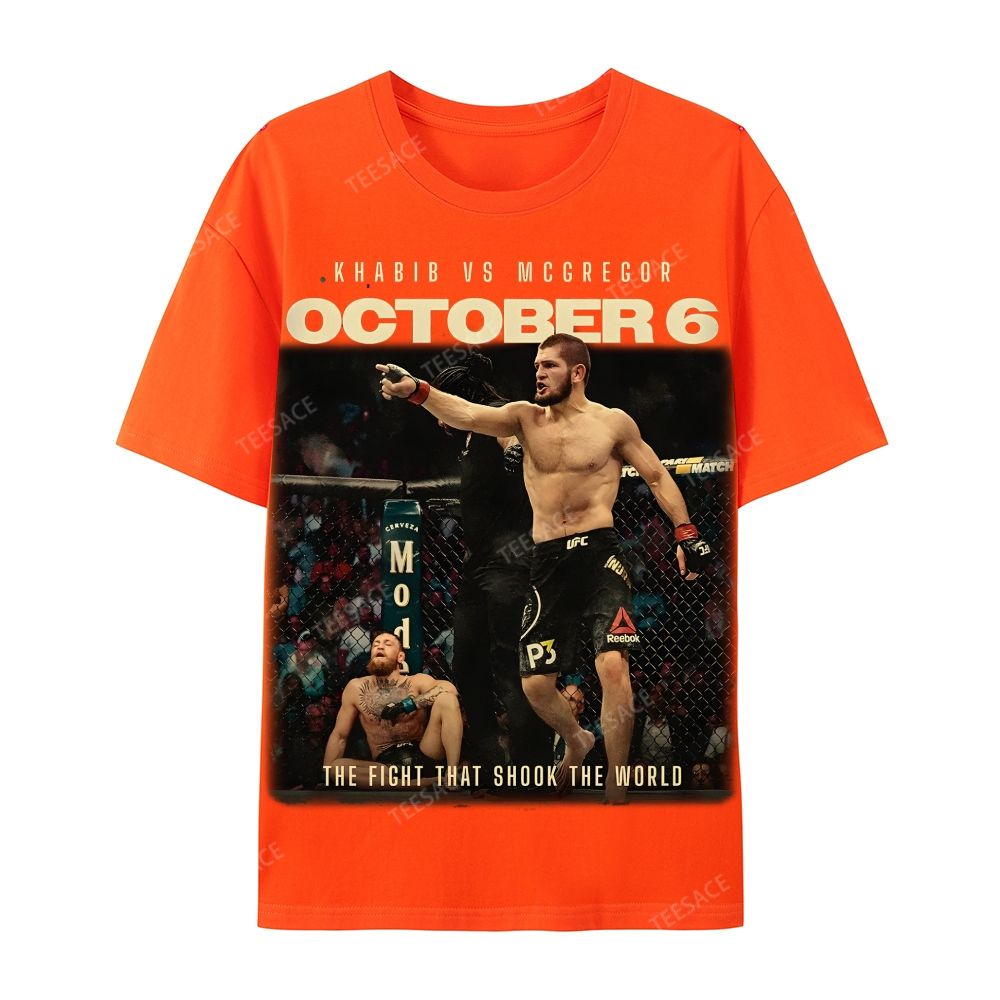 KHABIB Casual Short Sleeve T-Shirt 2505000316