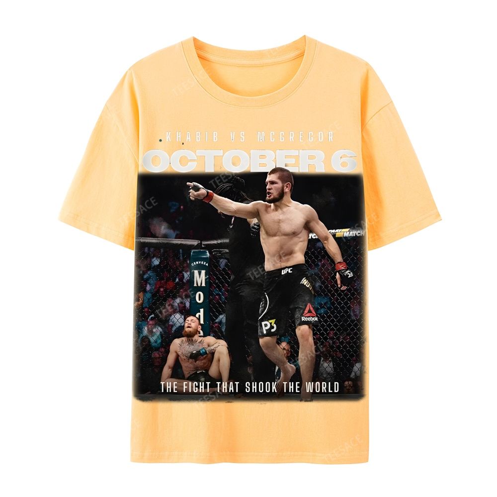 KHABIB Casual Short Sleeve T-Shirt 2505000316