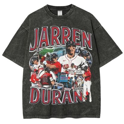 JARREN DURAN TEE Unisex Fit Washed T-Shirt 