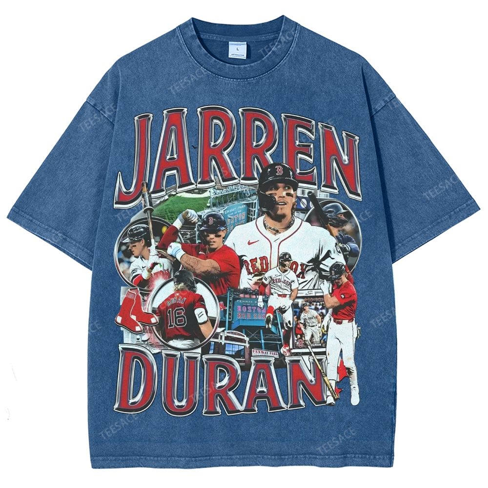 JARREN DURAN TEE Unisex Fit Washed T-Shirt 
