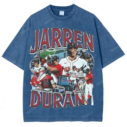JARREN DURAN TEE Unisex Fit Washed T-Shirt 