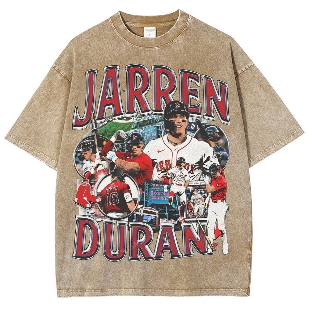 JARREN DURAN TEE Unisex Fit Washed T-Shirt 