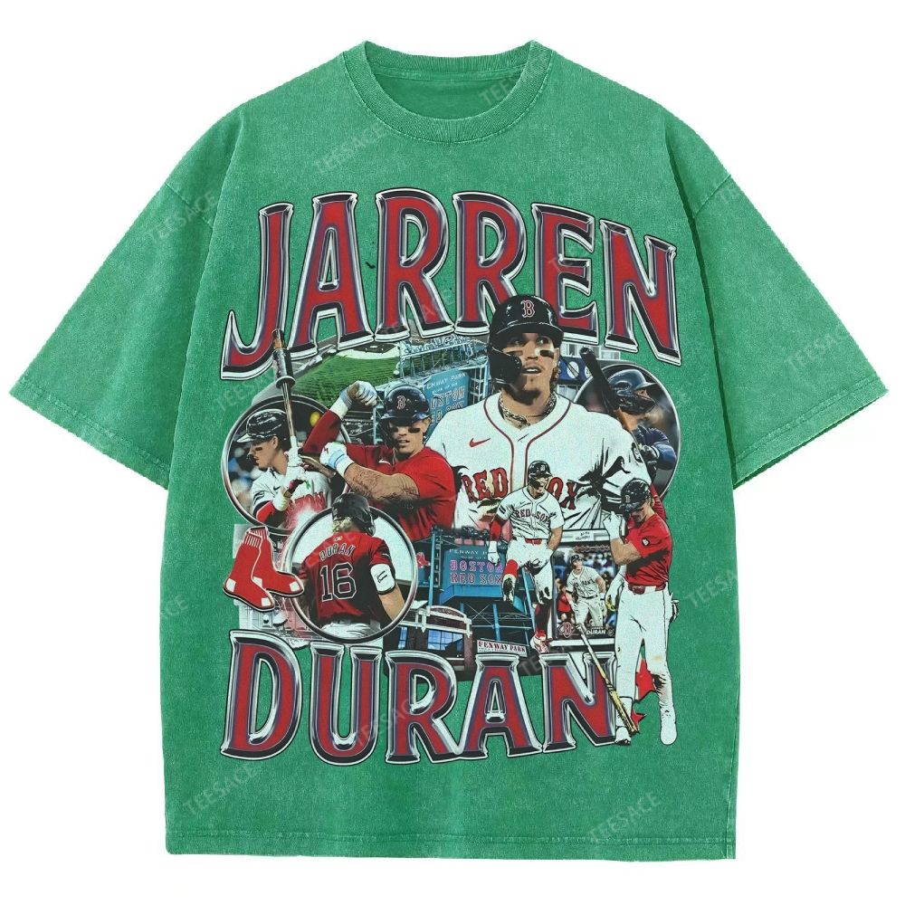 JARREN DURAN TEE Unisex Fit Washed T-Shirt 