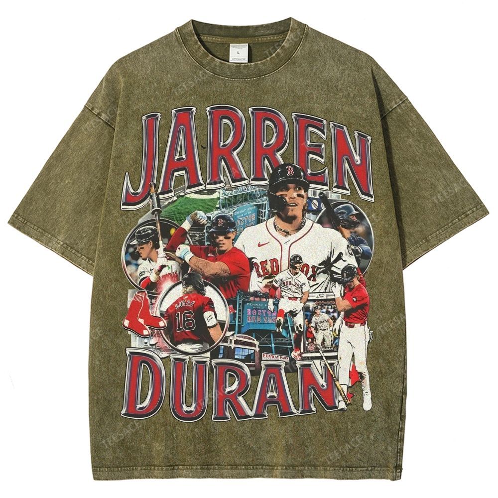JARREN DURAN TEE Unisex Fit Washed T-Shirt 