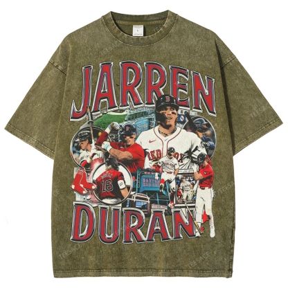 JARREN DURAN TEE Unisex Fit Washed T-Shirt 