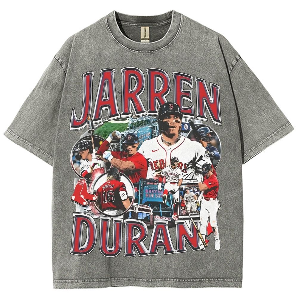 JARREN DURAN TEE Unisex Fit Washed T-Shirt 