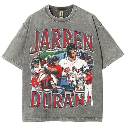 JARREN DURAN TEE Unisex Fit Washed T-Shirt 