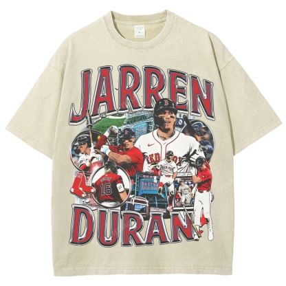 JARREN DURAN TEE Unisex Fit Washed T-Shirt 