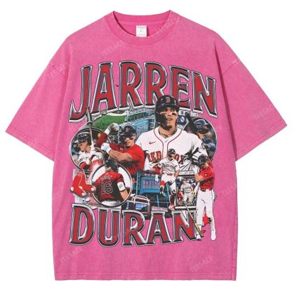 JARREN DURAN TEE Unisex Fit Washed T-Shirt 