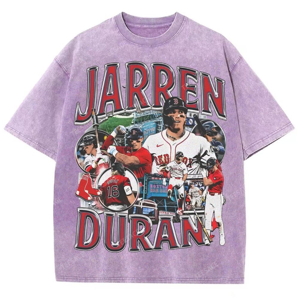 JARREN DURAN TEE Unisex Fit Washed T-Shirt 