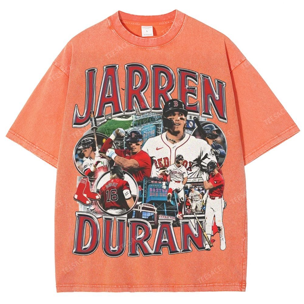 JARREN DURAN TEE Unisex Fit Washed T-Shirt 
