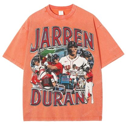 JARREN DURAN TEE Unisex Fit Washed T-Shirt 