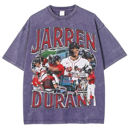 JARREN DURAN TEE Unisex Fit Washed T-Shirt 