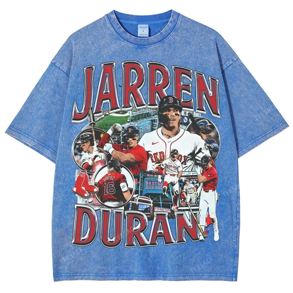 JARREN DURAN TEE Unisex Fit Washed T-Shirt 