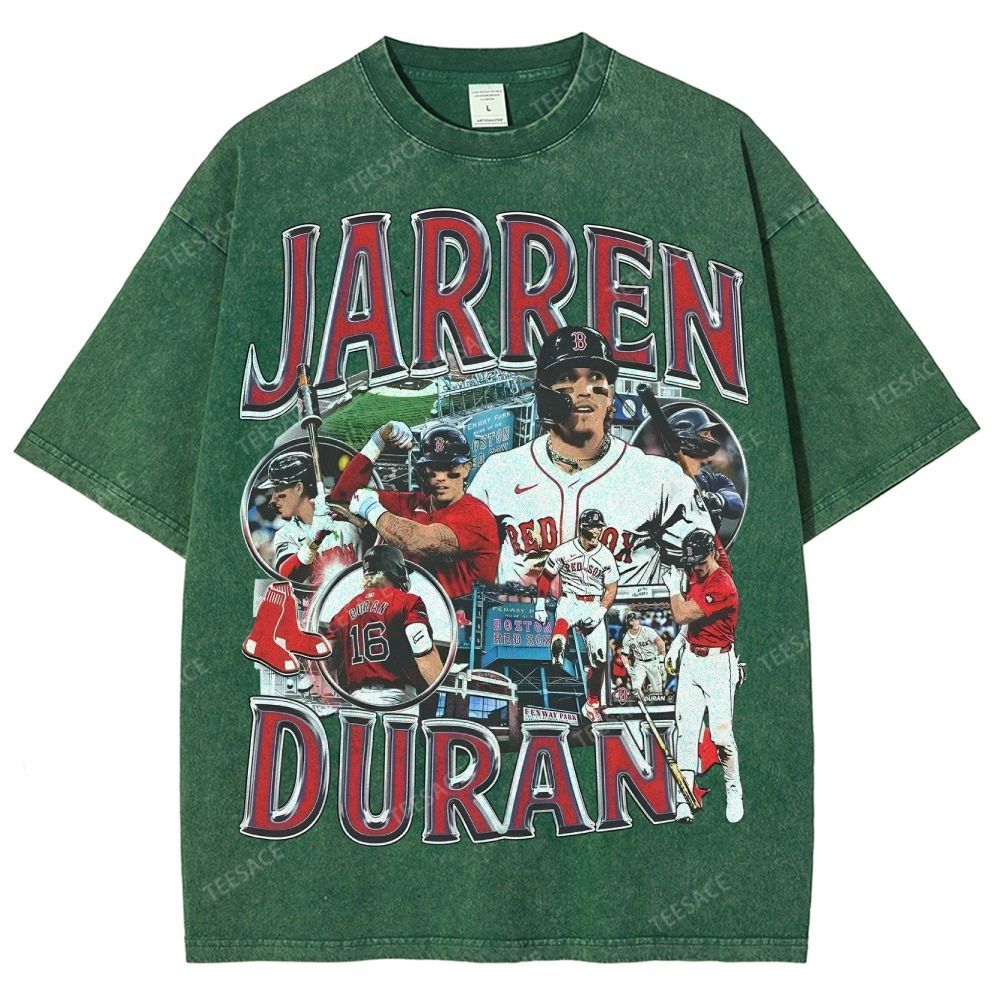 JARREN DURAN TEE Unisex Fit Washed T-Shirt 