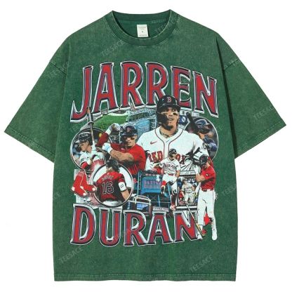 JARREN DURAN TEE Unisex Fit Washed T-Shirt 