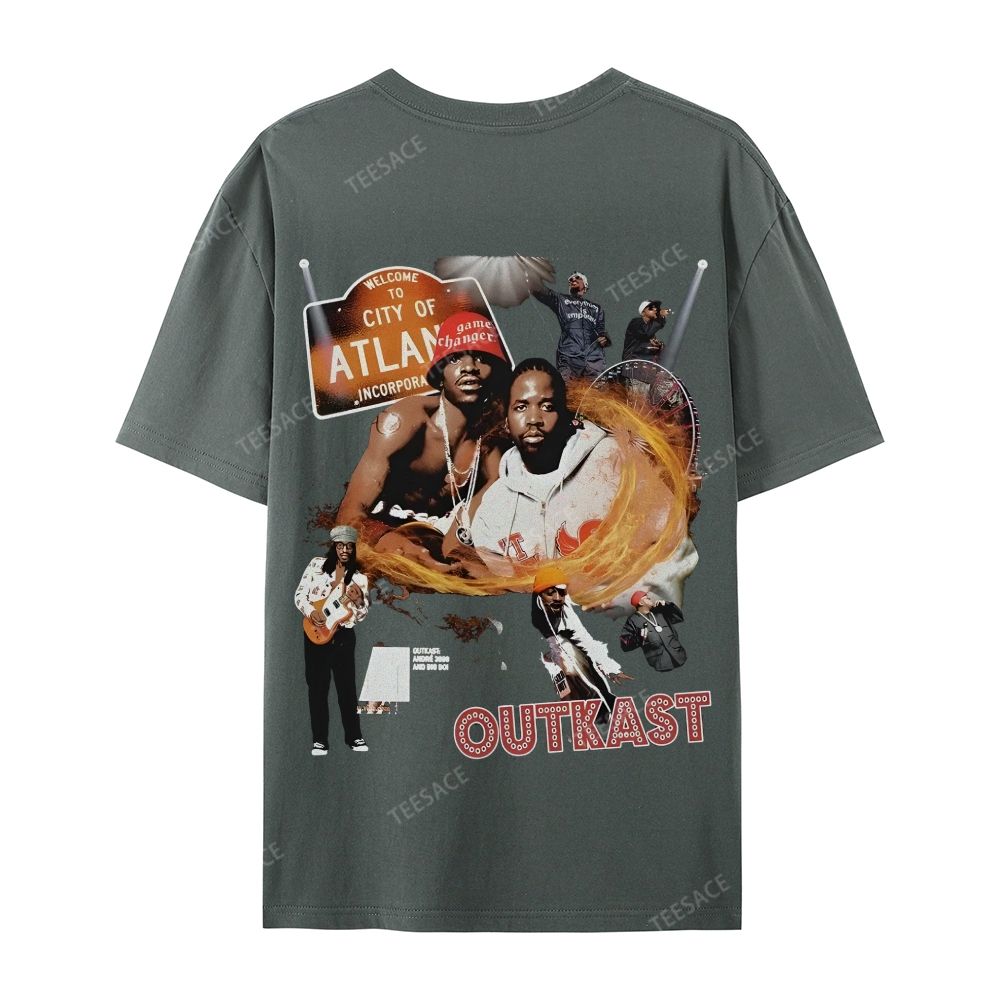 Unisex-Adult Ultra Cotton  T-Shirt Graphic  OUTKAST V2 TEE